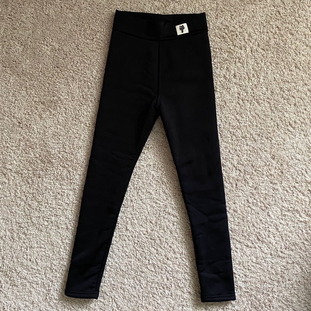 Sherpa lined leggings - Small